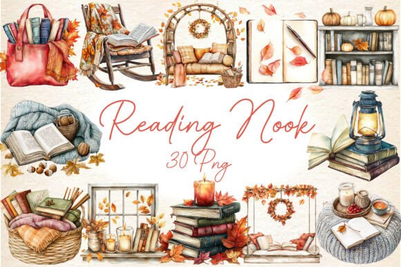 Download Fall Reading Nook Clipart - Reading nook Collection