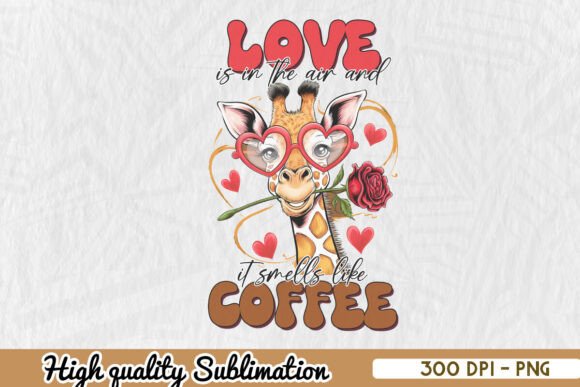 Download Coffee Lovers Cute Giraffe PNG - Premium Resources