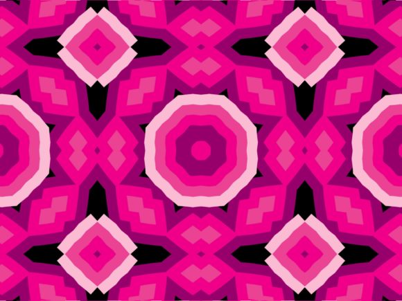Download Fractal Pattern Pink White Purple Flower - White Collection